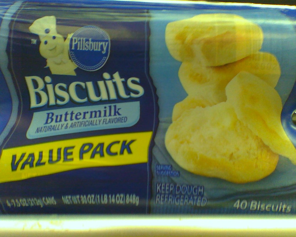 Refrigerated biscuits